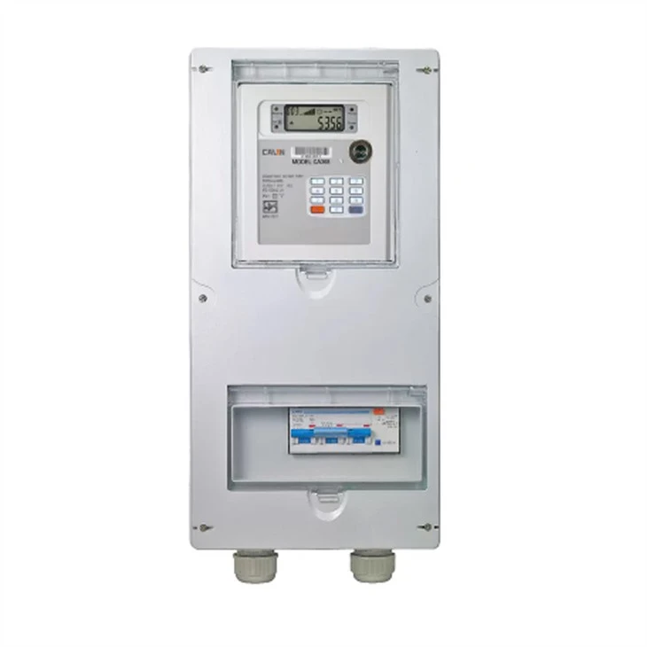 Boîtier de compteur de montage triphasé BS 1P